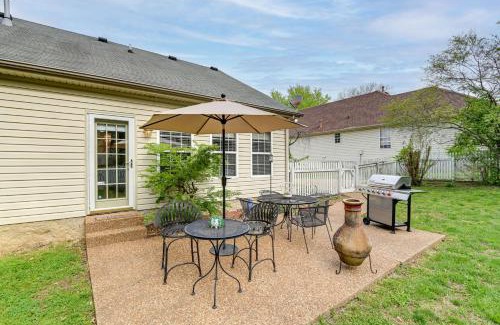 Old Hickory House | 18 Mi to Nashville Home with Patio in Old Hickory