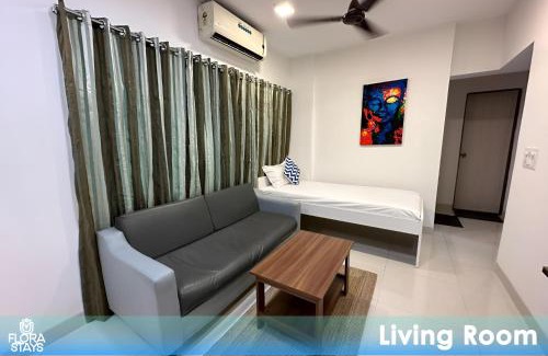 Lower Parel Apartment | 1BR Mumbai Theme Apartment Lower Parel