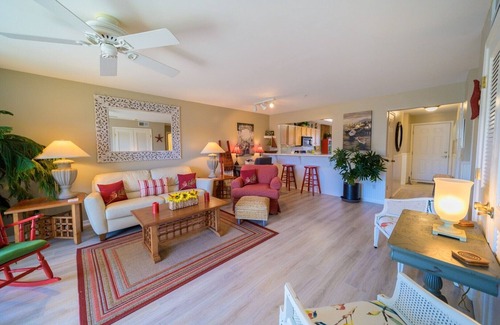 Ocean View Condo | 1st Floor Coastal Retreat. Book your Serenity today with a Fall Getaway.