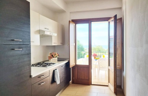 Capo Rizzuto Apartment | 2-bedroom apartment and terrace with spectacular sea view