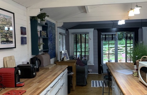 Taff's Well Cabin | 2 Bedroom Cabin on the Taff Trail just in the woods sleeping 4