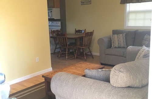 Buffalo Junction Cabin | 2 Bedroom Cabin Private Yard, Dock. Pets welcome. Hwy 58 Buggs Island -Kerr Lake