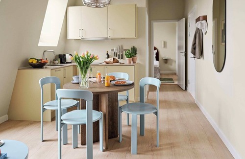 Copenhagen City Centre Apartment | 2-bedroom loft - Inner Courtyard - sleeps 4