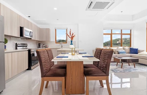 Beverly Hills Apartment | 2 Bedroom Mountain View Apartment with Pool in Kingston, Jamaica