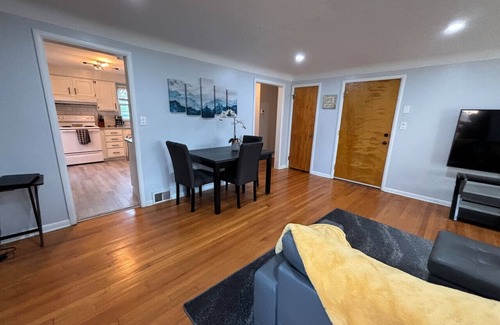 South Euclid Apartment | 2-Bedroom University Heights home w 2 King Beds