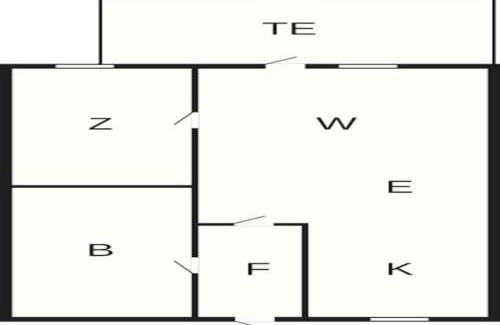 Oster Somarken House | 2 person holiday home in Aakirkeby-By Traum