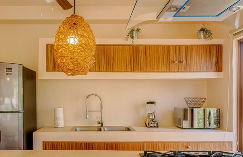 Costa Apartment | 2 Private Outdoor Lounge Patios | 2 Cenotes Onsite