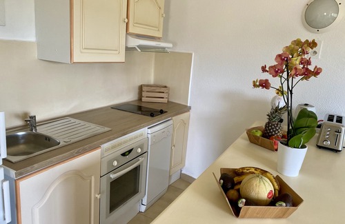 Santa Giulia Apartment | 2-room apartment with terrace - sea view - Swimming pool access