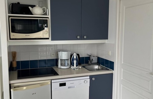 Chateau-d'Olonne Apartment | 2-room flat with terrace Sea view