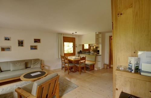 Silvaplana Apartment | 2-room flat with mountain view on the 4th floor
