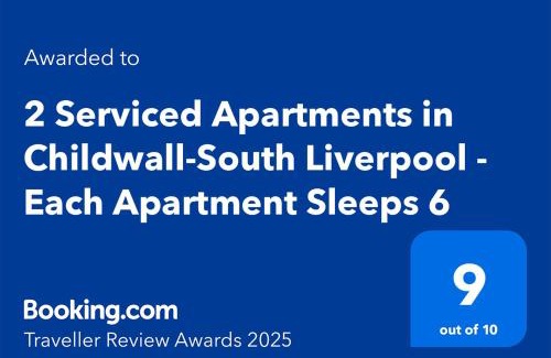 Liverpool Apartment | 2 Serviced Apartments in Childwall-South Liverpool - Each Apartment Sleeps 6