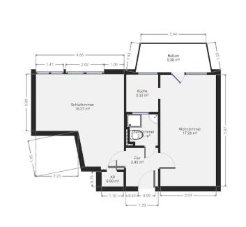 Bad Homburg v.d. Hoehe Apartment | 2-Zimmer Apartment