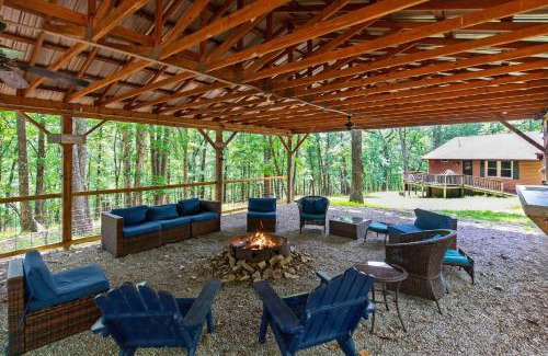 South Fork Ski Chalet | 20 acres w Private Pavilion, Fireplace & Fire Pit