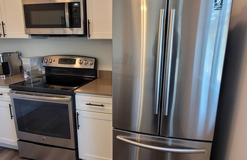 Monroe Apartment | #201 New Cozy Monroe Condo near Evergreen State Fair!