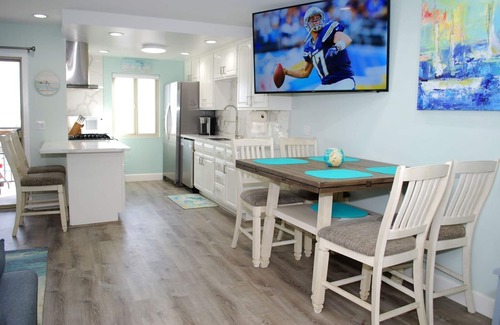 Townsite Condo | 207A Fresh, Renovated and Steps from the Beach