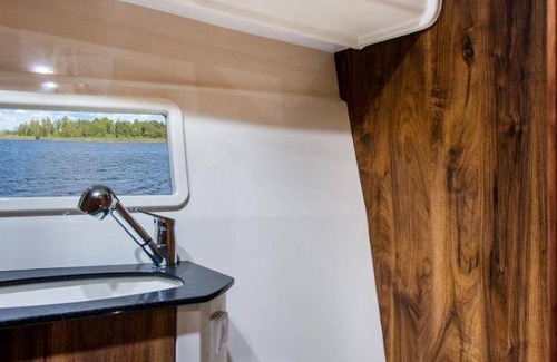 Wilkasy Boat Rental | 23 m² Houseboat ∙ 3 bedrooms ∙ 6 guests