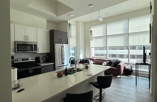 Texas Medical Center Condo | 2BD/2BA Rolls-Royce Inspired City Highrise w/Rooftop Pool