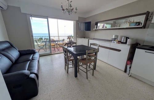 Palavas-les-Flots Apartment | 2BR Terrace SEA VIEW I Parking I Air-Cond.
