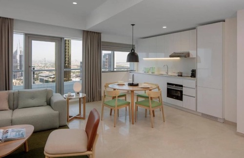 Sheikh Zayed Road Apartment | 2BR With Balcony Near World Trade Center Dubai