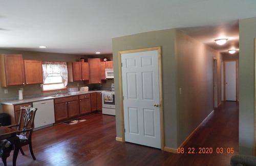 Delancey House | 3 Bedroom home with rear deck and covered front porch.