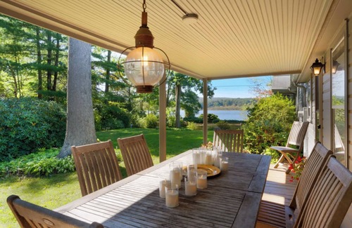 South Salem House | 3-bedroom Lakefront House w/Pool, Lakeside Dock, Sunset Views