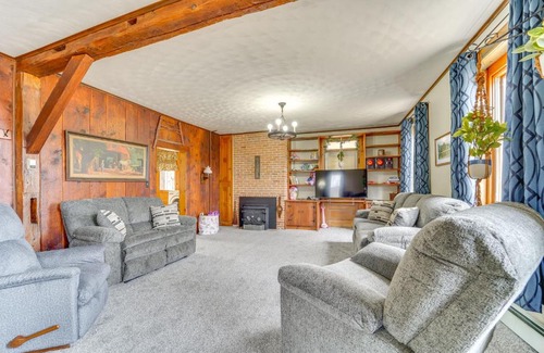 Millmont House | 3 Mi to Penns Creek Access Hideaway with Grill!