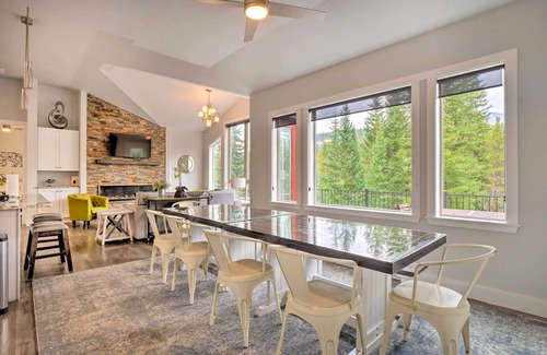Crown House | 3 Mi to Ski Resort: Modern Breck Home w/Hot Tub!