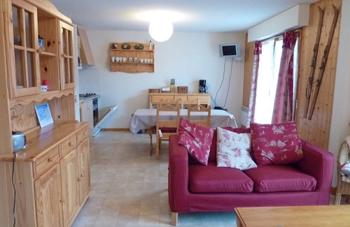 Station de Drouzin le Mont Apartment | 3-room cabin apartment at the foot of the slopes with parking in Saint-Jean-d'Aulps
