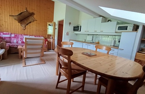 Montgenevre Apartment | 3 rooms + mountain area, ski-in/ski-out, 8 people, pets allowed