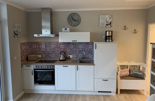 Sierksdorf Apartment | 30 meters to the beach, sea view, fully renovated 2020! Lockable bicycle cellar!