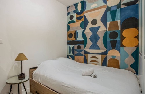 Quartier de la Folie-Mericourt Apartment | 36 m² Apartment ∙ 1 bedroom ∙ 2 guests