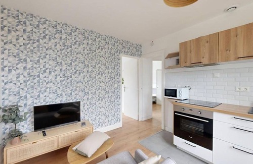 Universite - Michelet Apartment | 39 m² Apartment ∙ 2 bedrooms ∙ 2 guests
