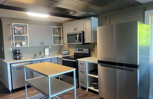 Sturgeon Lake House | 3b 2ba +loft Lakefront escape with level lot and hot tub! Pontoon available