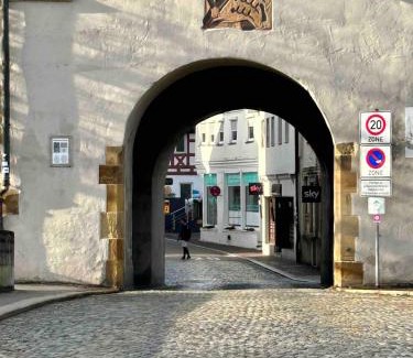 Waiblingen House | 3D Smart TV, Zimmer mit Babybett und Arbeitsplatz im Stadtzentrum
