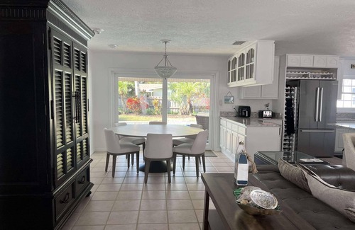 Melbourne Beach House | 4/3 Home on A1A with private beach access WiFi, fitness room & heated pool
