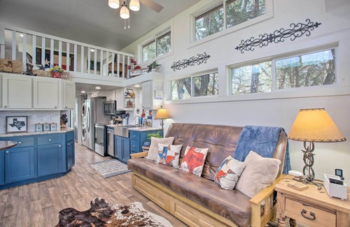 McKinney House | 4 Mi to Downtown McKinney: Tiny Home w/Fire Pit
