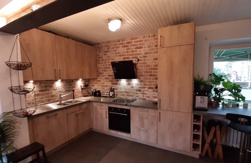 Eutin Apartment | 4 star living "Zum alten Forsthof", listed building at the castle park, app. 3