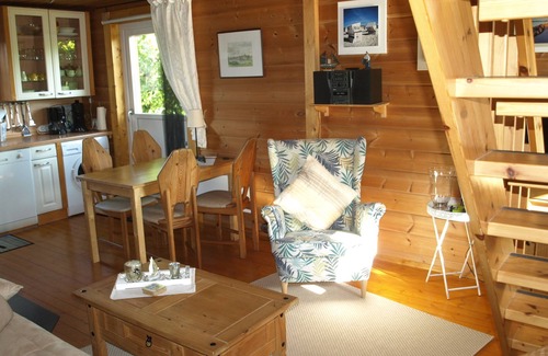 Stutebull House | 4 star log houses with sauna/fireplace near Schlei u. Baltic Sea near Kappeln