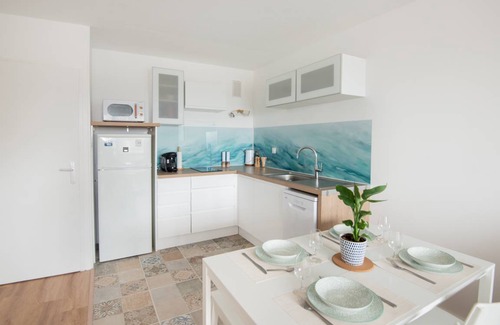 Courseulles-sur-Mer Apartment | 40 m² Apartment ∙ 1 bedroom ∙ 4 guests
