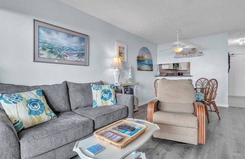 Caswell Beach Condo | 405 Dolphin Crossing: Private Balcony, Oceanfront Pool