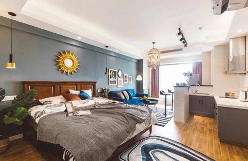 Shangqing Temple Apartment | 42 m² Apartment ∙ 1 bedroom ∙ 2 guests