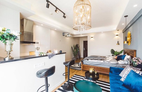 Shangqing Temple Apartment | 42 m² Apartment ∙ 1 bedroom ∙ 2 guests