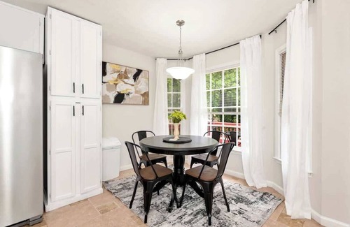 Lawrenceville House | 4BR house with Nature Views, and Firepit, Close to Trails