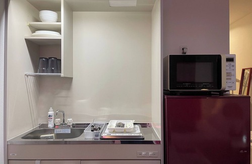 Akasaka Apartment | 4min to Tameike Sanno stationPink Purple Magic Room3ppl - TRAVELERZ TOKYO AKASAKA/Minato-ku Tokyo