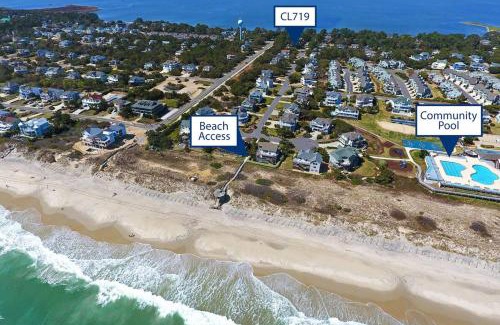 Corolla Light House | 4min Walk to Beach with Resort Pool Gym Hot Tub