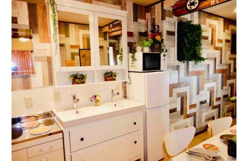 Taisho-ku House | ( 5) 13 people can be accommodated in a private room! 4 bedrooms / 6 min to Kyocera Dome / 20 min to USJ / 5 min to Dotonbori / 2 min to Taisho Subway Station