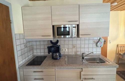 Ruhpolding Apartment | 5 Apartment Kienberg 35sqm, balcony, kitchenette, 1 bedroom, living room, 2 pers.