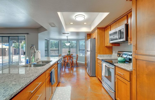 Tempe House | 5 Mi to Mill Ave: Tempe Home w/Pool & Fire Pit