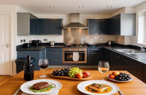 Canary Wharf Apartment | 5 Min to Canary Wharf Station, Banks Balcony View