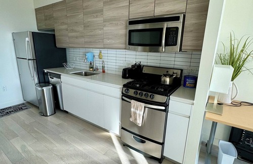 Hunters Point Apartment | 5 mins to Midtown Amazing City View Luxury Urban Oasis 1 Bedroom Apartment